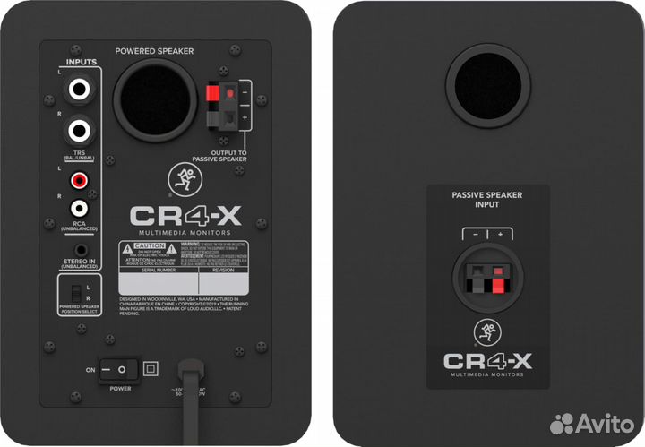 Mackie CR4-X пара студийных мониторов Новые