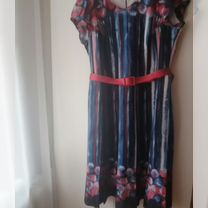 Комплект платье и жакет 56 размер