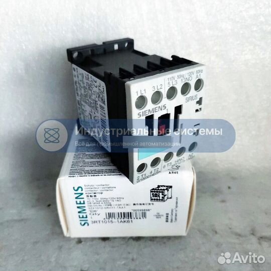 Контактор Siemens 3RT1015-1AK61