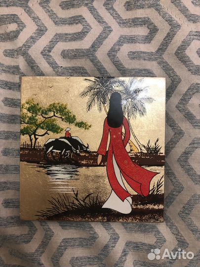 Картина «вьетнамская девушка»