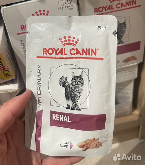Влажный корм для кошек Royal Canin Renal паштет