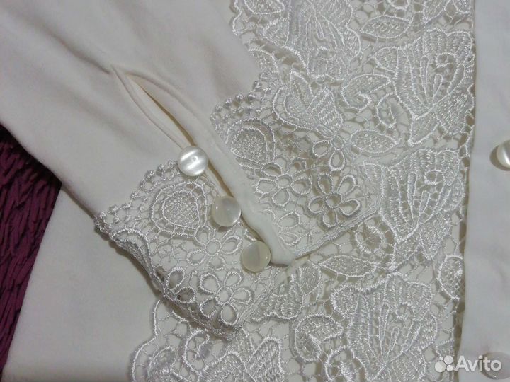 Школьная блузка для девочки 128р-р