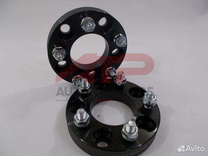 Проставки ступичные 25мм - 5x114 цо 73, M12x1.5