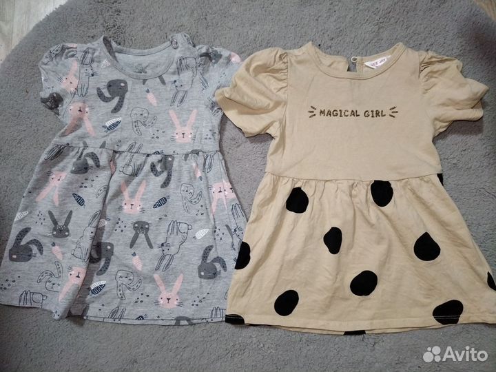 Вещи для девочки 80-86