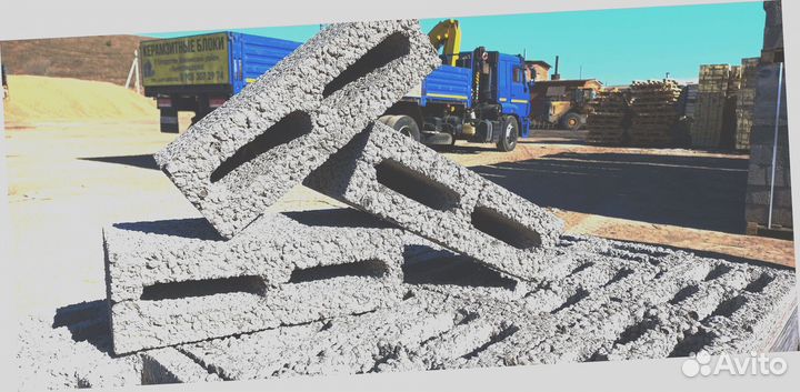 Перегородочные керамзитобетонные блоки ECO 2264