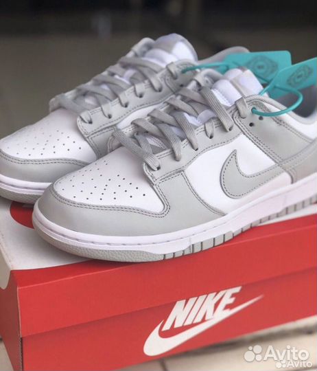 Nike dunk low grey fog Оригинал