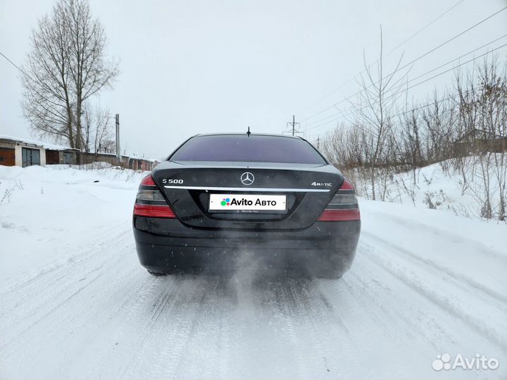 Mercedes-Benz S-класс 5.5 AT, 2006, 196 154 км