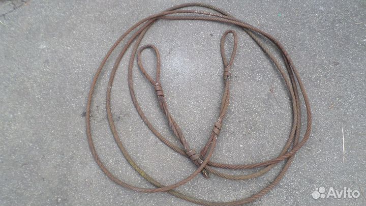 Трос стальной буксировочный