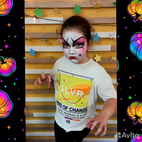 Аквагрим, блеск-тату