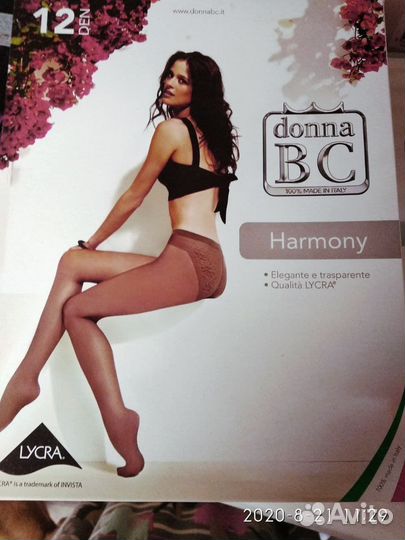 Колготки Donna BC Италия оригинал