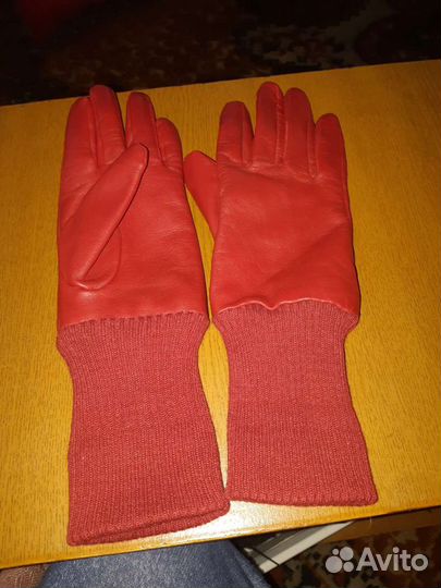 Итальянские перчатки кожаные Esmara 7.5 размер