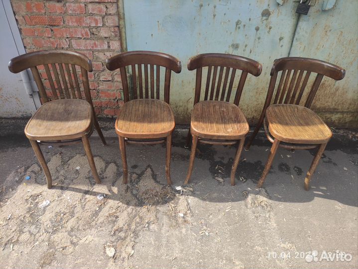 Винтажные стулья Лигна Чехословакия 50-60е СССР