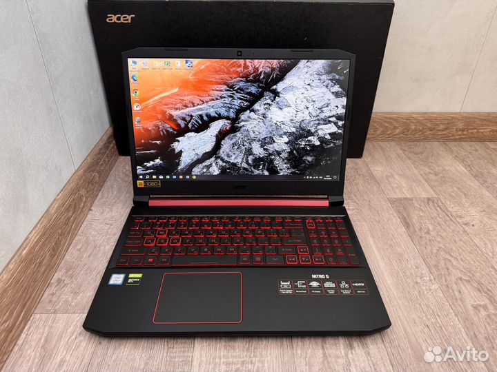 Acer Nitro 5 (IPS/Core i5-9300H/GTX 1650 4Gb/16Gb)