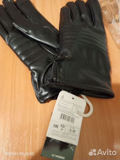 Перчатки новые мужские