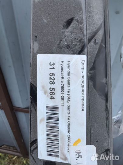 Двери hyundai santa fe