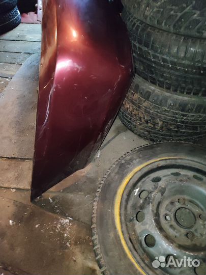 Задний бампер на hyundai accent тагаз