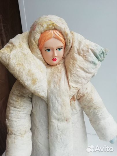 Снегурочка ватная СССР