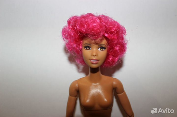 Головы Барби Аша на теле йоги серый топ