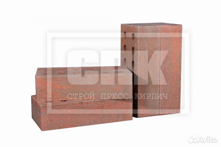 Кирпич облицовочный - Терракотовый обсидиан