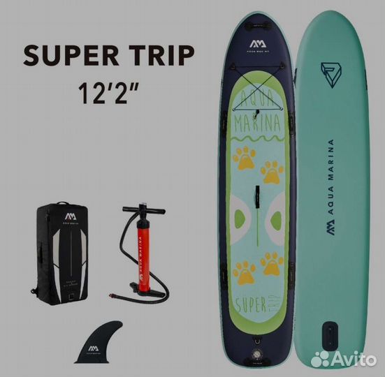 Семейный сап-Борд Aqua Marina 12.2