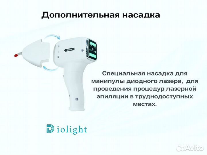 Диодный лазер DioLight UltraOne 1800, рассрочка