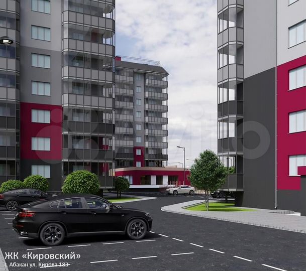 2-к. квартира, 56,4 м², 2/9 эт.