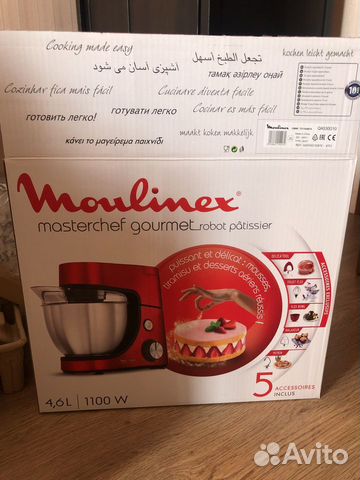 Миксер планетарный Moulinex Masterchef QA530G10 объявление продам