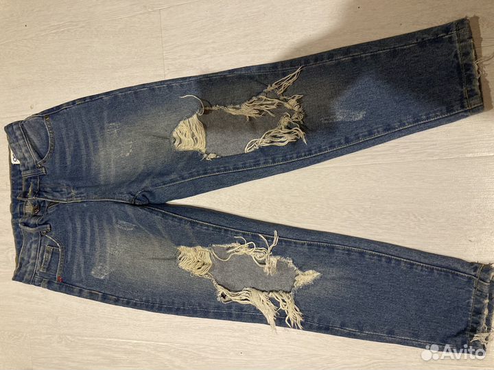 Джинсы на девочку 134 140
