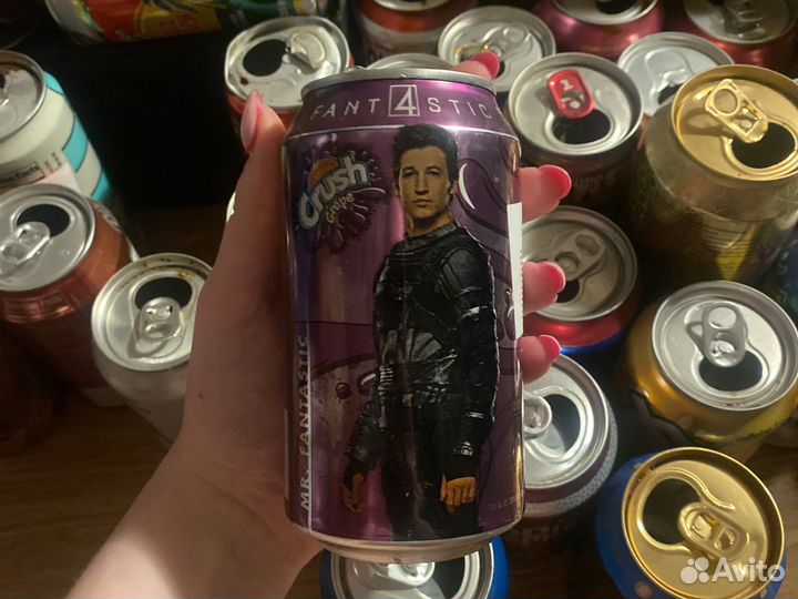 Коллекция баночек из под газировки