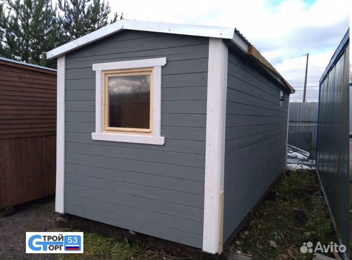 Мобильная баня из бруса