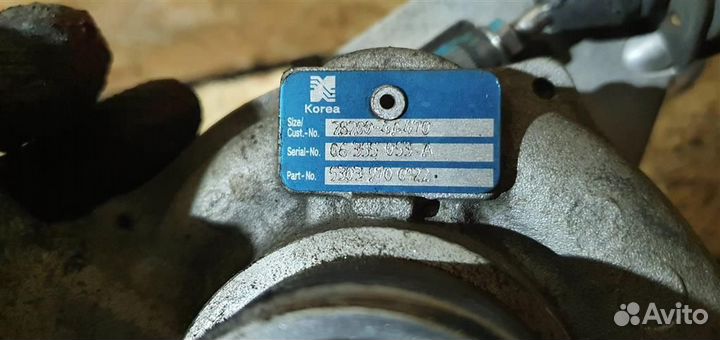 Турбина Kia Sorento 2002-2009