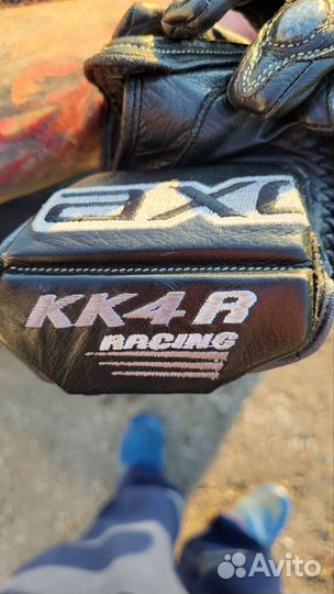 Мотоперчатки кожаные