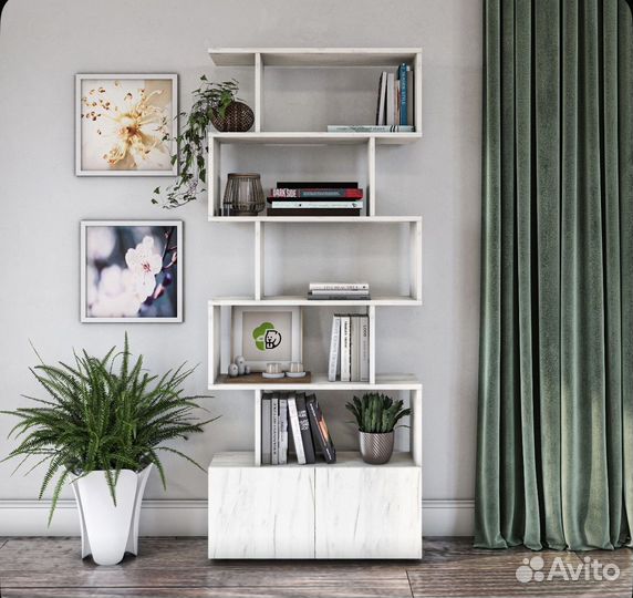 Стеллаж деревянный