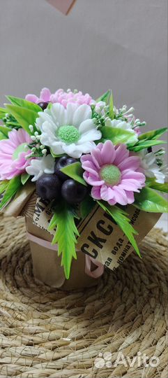 Букет из мыла