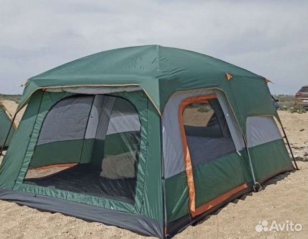 Палатка Туристическая 8 мест москитный шатёр