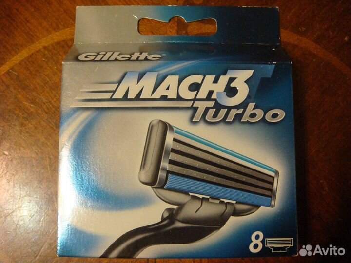 Сменные кассеты Gillette Mach 3 HD / Turbo Germany