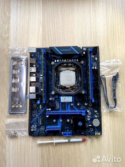 Комплект X99,Intel E5-2670 v3 12 ядер 16гб ddr4