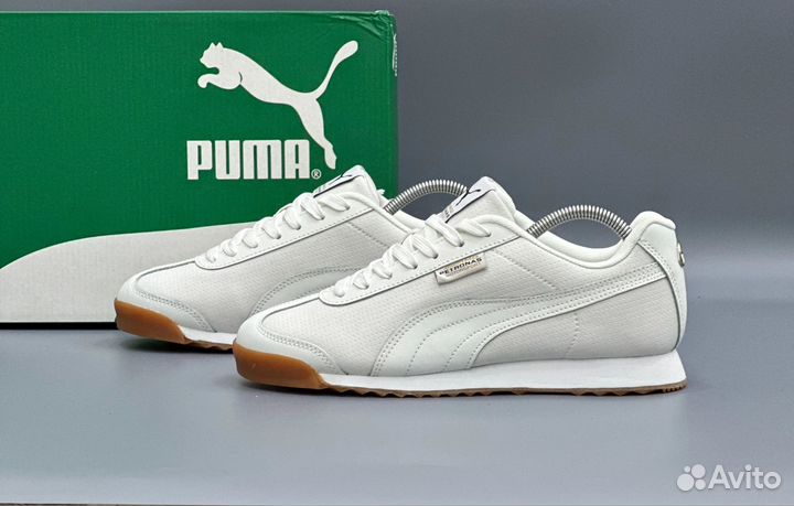 Кроссовки мужские puma экокожа