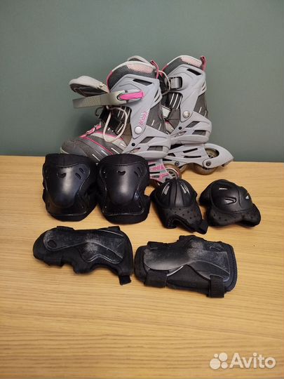 Ролики 38 размер и защита