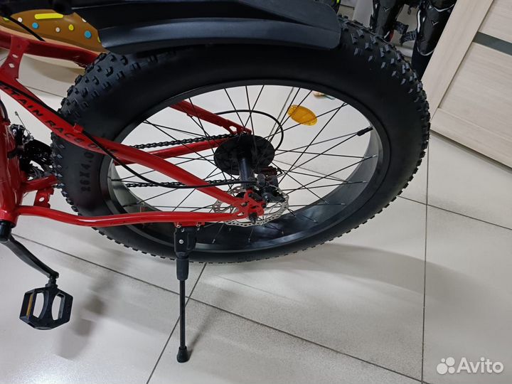 Велосипед Shorner Maxxis Fat Bike 26 красный