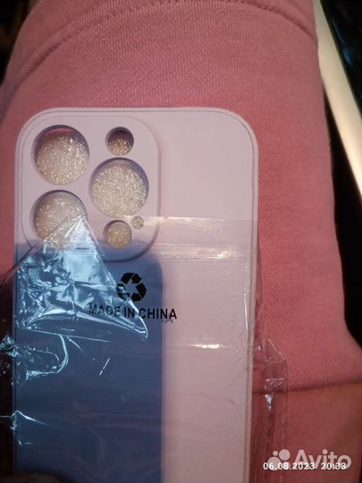 Силиконовый чехол на iPhone 14про