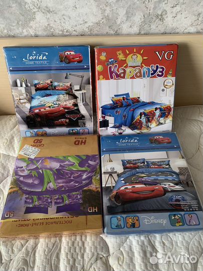 Детское постельное белье (новое)