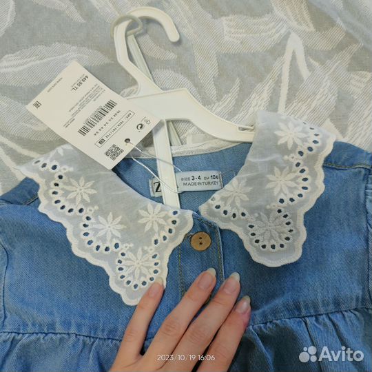 Платье для девочки zara 104