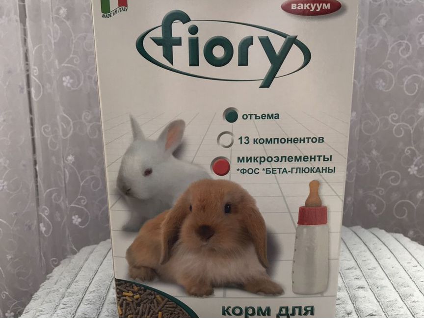 Корм для кроликов fiory