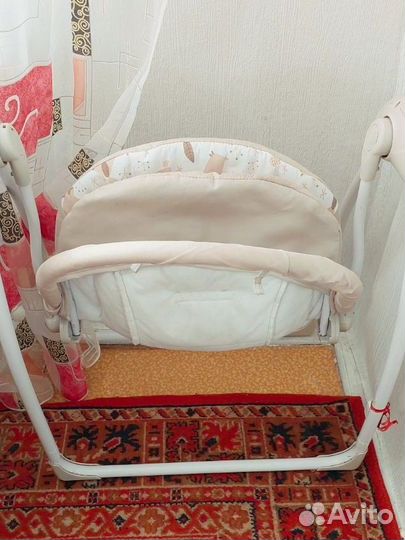 Детские электронные качели бу