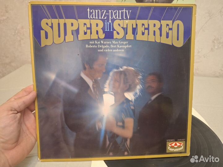 LP Super in Stereo tanz-party 12мелолий джаза