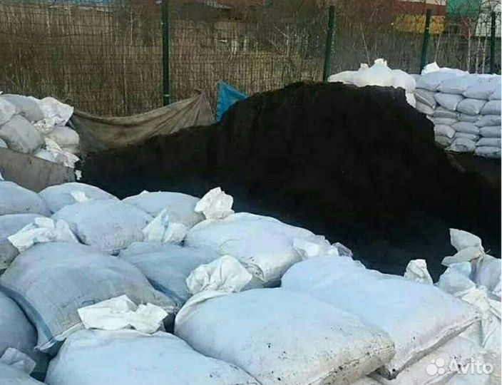 Чернозём в мешках. Для теплиц, грядок и клумб