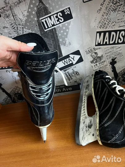 Хоккейные коньки bauer