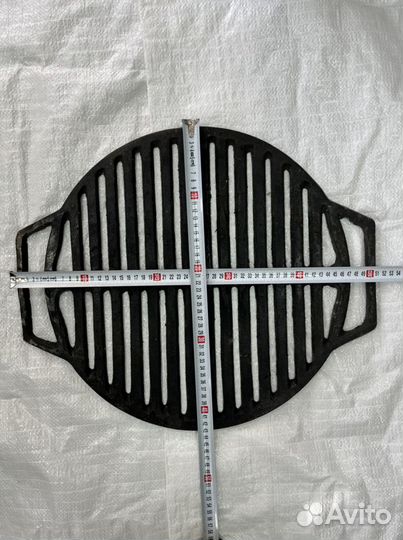 Решётка гриль чугунная 43х50см