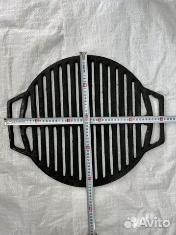 Решётка гриль чугунная 43х50см